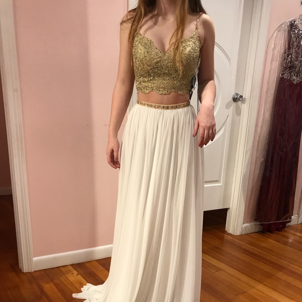 Sherri Hill Two Piece Prom Dress